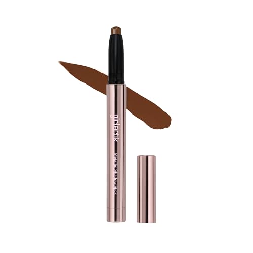 Long-Wearing Cream Eyeshadow Stick - Smudge-Resistant Matte Finish, Vegan & Paraben-Free - Bark