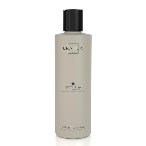 No-Yellow Toning Purple Shampoo 8.45 Fl Oz - Neutralizes Brassiness for Blonde & Silver Hair