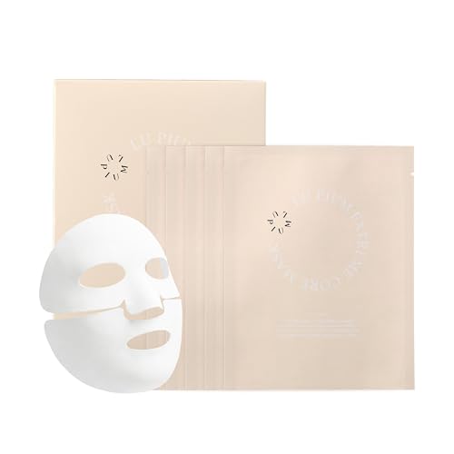 LU'PIUM Extreme Core Mask ? Vegan Intensive Hydrating & Firming Sheet Mask with 5 Plant Phytomucin, Collagen & Peptide Complex, Inspired by Korean Skincare