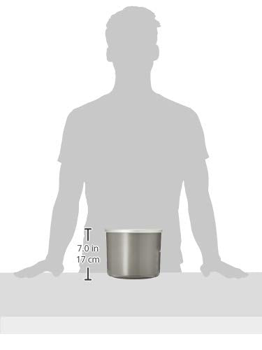 Cuisinart Stainless Steel Freezer Bowl 2 Quart for Ice Cream Maker - Silver