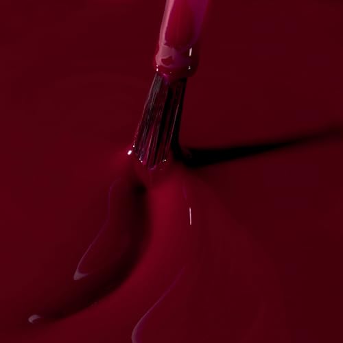 Dazzle Dry Nail Lacquer (Step 3) - Fast Track Cherry - A classic cherry red with blue undertones. Full coverage cream. (0.5 fl oz)