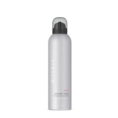 Sports Shower Foam Gel - Revitalizing, Long-Lasting Fragrance, 6.7 oz