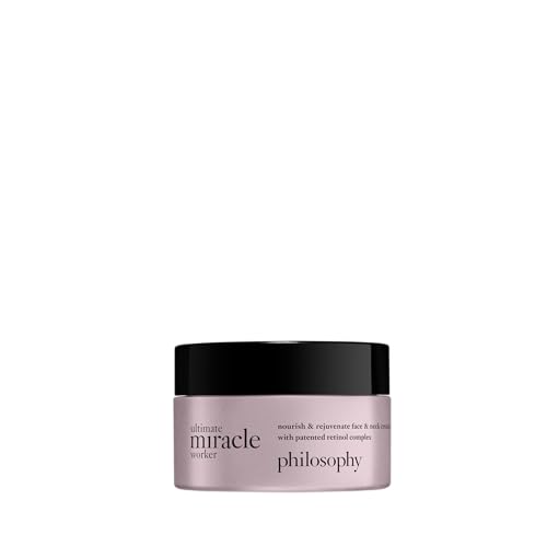 Face Moisturizer with Retinol & Peptides - 0.5 Ounce Nourishing Rejuvenating Cream - Suitable for Face & Neck - Fast Absorbing
