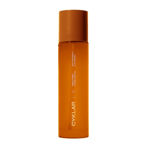 Vitamin C Body Oil with Vanilla Verve Scent - Hydrating Moisturizer for Glowing Skin - 4.2 Fl Oz