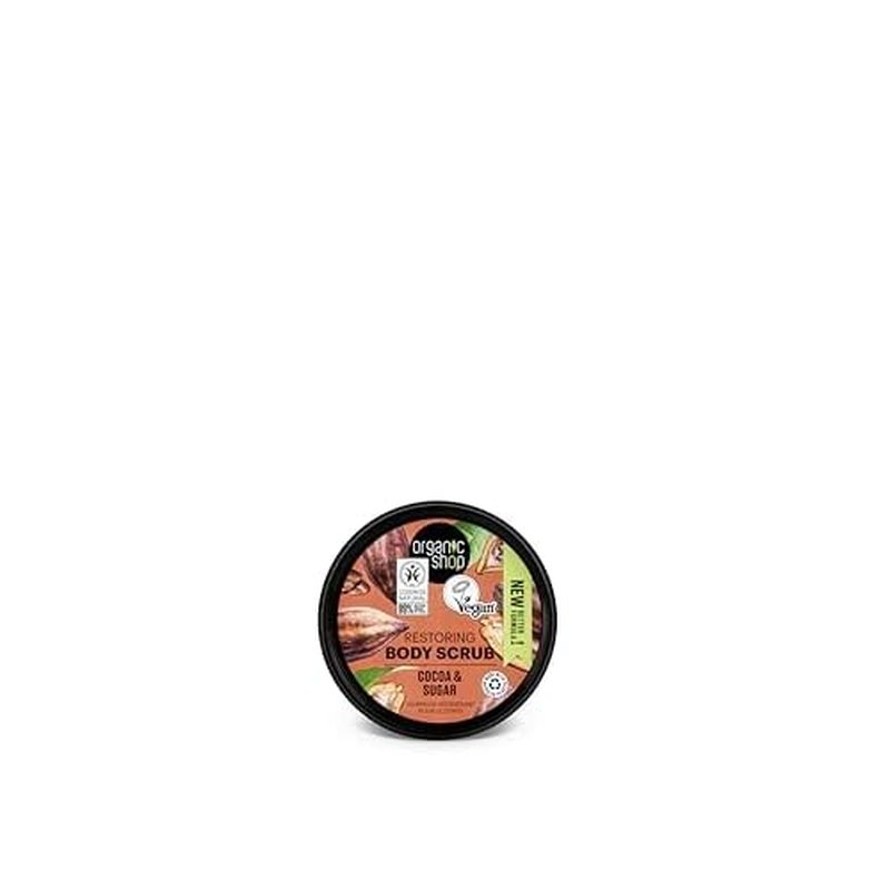Body Scrub Natural Belgian Chocolate and Sugar 250ml
