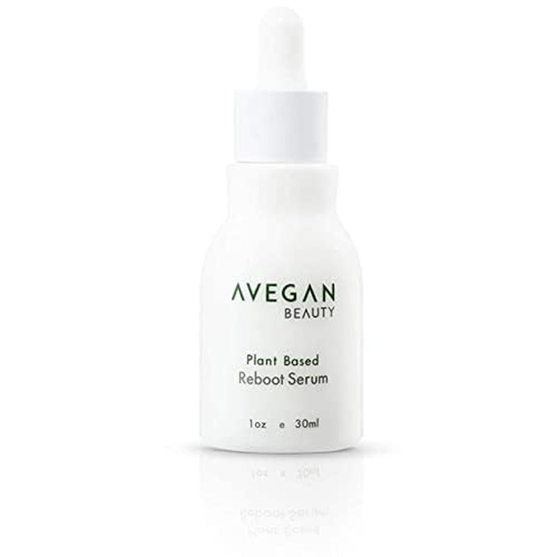 Ecco Bella Avegan Wellness Beauty Plant-Based Facial Serum for Glowing Skin ? Face Gentle Exfoliating Blemish Spot Treatment with Alpha & Beta Hydroxy Acid