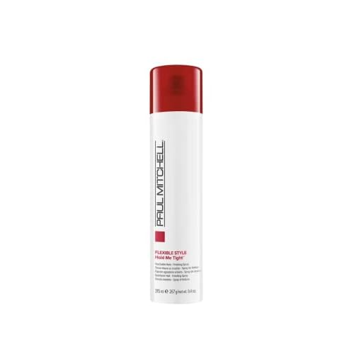 Paul Mitchell Hold Me Tight Hairspray, Flexible Hold, Lasting Control + Shine, For All Hair Types, especially Fine to Medium Hair