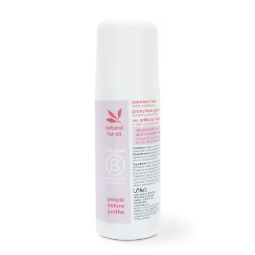 Natural Aluminum-Free Deodorant Roll-On - Rose & Coriander, 3 Pack