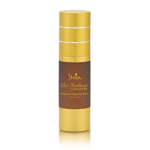 Shira Shir Radiance Corrective RX Instant-Lift Collagen Light-Weight Eye Serum Reduces Dark Circles Dullness Fine Lines and Wrinkles (30ml)