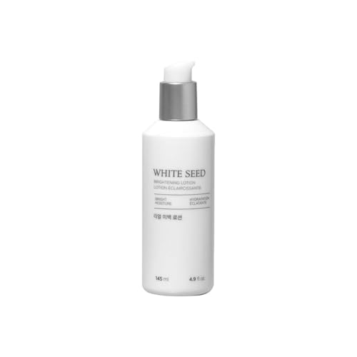 White Seed Brightening Lotion with Niacinamide 4.9 Fl Oz - Moisturizer for Dark Spots & Dull Skin