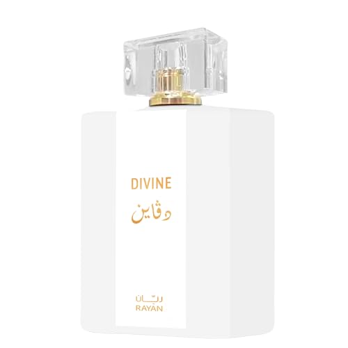 RAYAN Divine Perfume for Women - Long Lasting White Floral Eau De Parfum 100ml - Arabian Luxury Gift Set