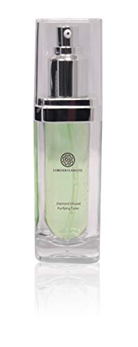 Exfoliating Facial Toner with White Diamond Powder & Aloe Vera - 2.03 fl oz