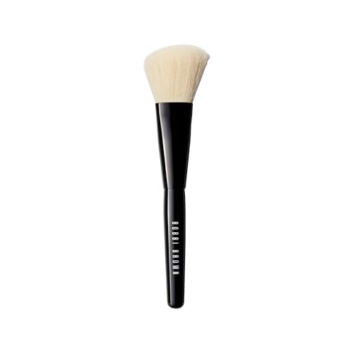 Bobbi Brown Cheek & Powder Brush | Multi-Purpose Brushes for Blending Blush, Bronzer or Powder for Seamless Application