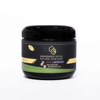 Lavender OG Skin Cream with Shea Butter 4oz - Restorative Moisturizer for Eczema & Rough Skin - Includes 4 Ounce Pack