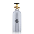 5lb Aluminum CO2 Tank with CGA320 Valve - DOT Approved, Lightweight, Empty