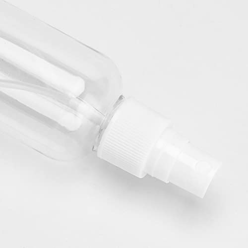 4oz 120ml Clear Spray Bottles Bulk - 50 Pack Refillable Travel Size Containers