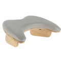 VOCOSTE U-Shaped Nail Arm Rest Gray Detachable Brackets Manicure Support