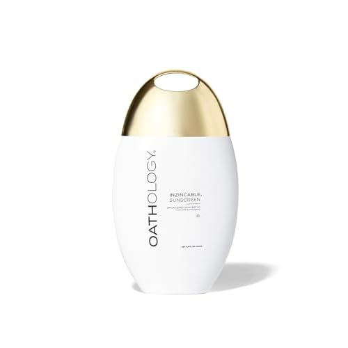Inzincable¢ç Hybrid Untinted Sunscreen, SPF 50+, 3.4 Fl. Oz., Dermatologist crafted skincare