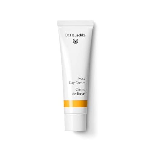 Dr. Hauschka Rose Day Cream, Daily Moisturizer, 1.0 US fl oz, For Dry, Sensitive, Red Skin, With Shea Butter & Avocado Oil