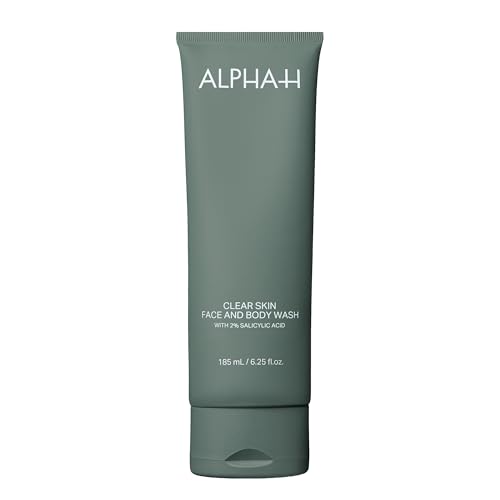 Alpha-H Clear Skin Face & Body Wash with Salicylic Acid - 185ml