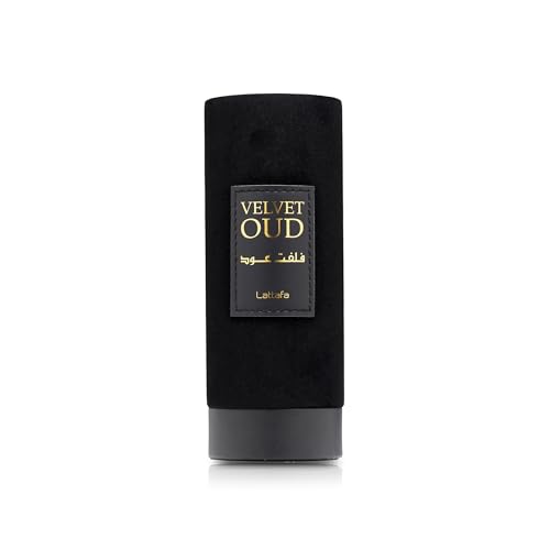 Velvet Oud Unisex Eau de Parfum Spray - Amber Wood Variant, 3.4 Fl Oz
