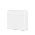 Simplehuman 4L Compost Caddy with Soft-Seal Lid & Magnetic Dock - White