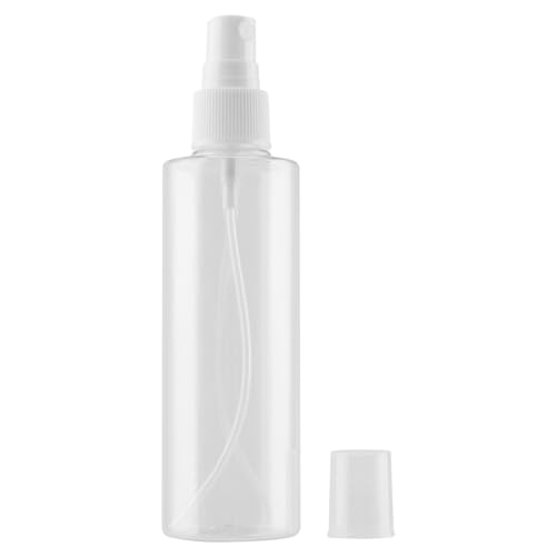 50 Pack Clear Plastic Spray Bottles - Refillable 4 oz Mist Sprayers for Travel & Beauty
