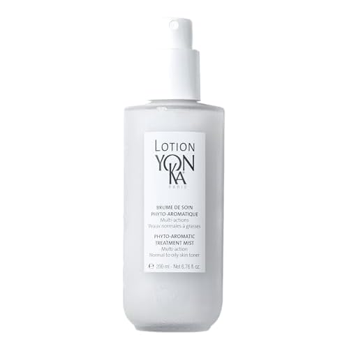 Yon-Ka Lotion PNG Hydrating Face Toner for Oily & Normal Skin | Daily Purifying Mist with Travel Sized PNG Hydrating Face Toner with Essential Oils | Set of 2, 6.76 fl oz and 1.69 fl oz