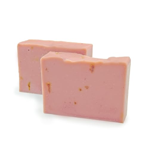 Just Like Jane¢â Pink Grapefruit Handmade Soap | 5 oz Bars | Packaging: Plain Jane (2 bars)