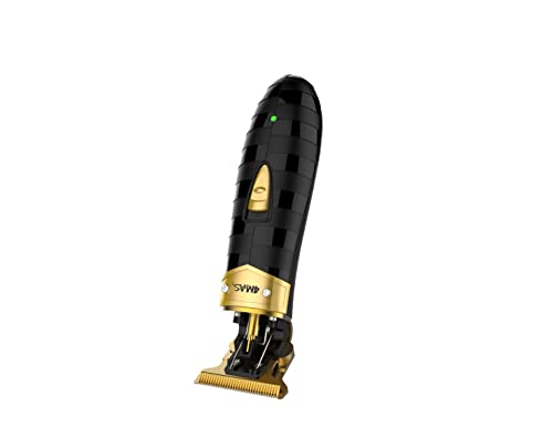 4MAS Bipper Trimmer Buff86 Skeleton Design with Zero-Gapped Gold TLG Blade - Black & Gold