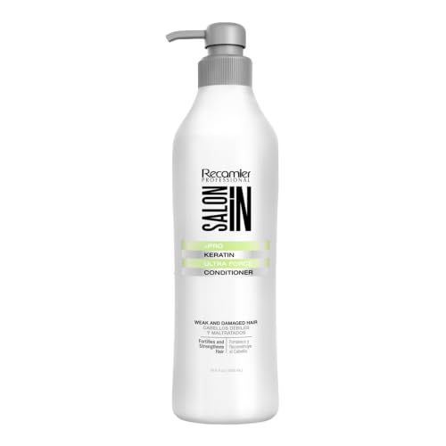 Recamier Professional Unscented Keratin Hair Conditioner 33.8 fl oz Deep Repair & Hydration