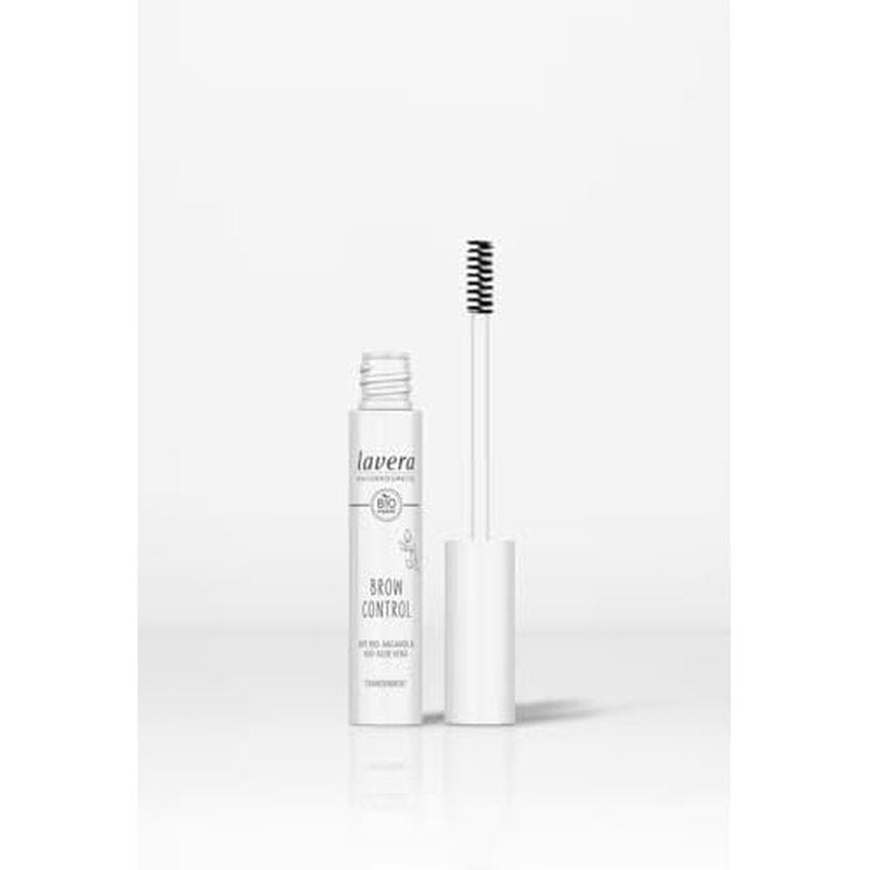 lavera Brow Control - Transparent 01 - Eyebrow Gel with Aloe Vera & Argan Oil for Lang Lasting Results - Fixating Brow Gel - Eye Make Up - PETA Certified - Vegan - Made in Germany - 0.3 Fl Oz