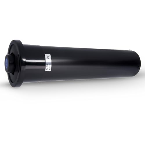 San Jamar 23.25-Inch In-Counter Cup Dispenser Black Gasket, 8-46 oz