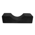 WILL Lash Pillow Neck Support Eyelash Pillow Soft Grafting Eyelashes Memory Foam Eyelash Extension Pillow Makeup Salon With Pocket (Black)