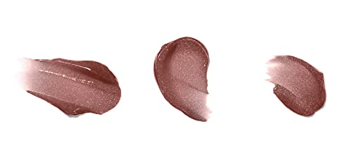 Hydrating Hyaluronic Lip Gloss Mocha Latte - Non-Sticky, Plumps & Smooths, Vegan & Cruelty-Free