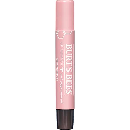 Burt's Bees 100% Natural Moisturizing Lip Shimmer, Grapefruit - 1 Tube