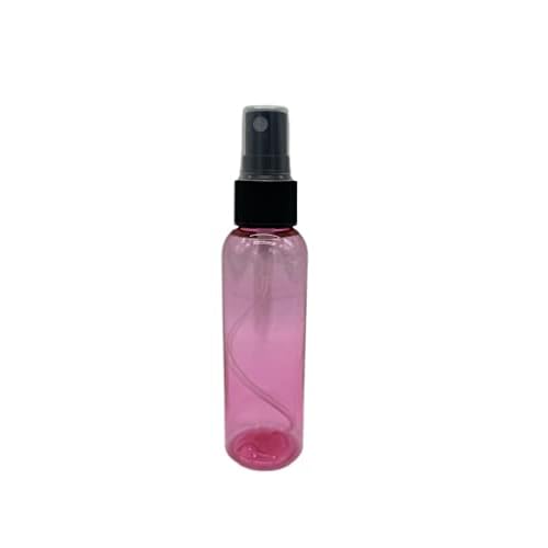 Natural Farms 2 oz Pink Cosmo Plastic Spray Bottles -12 Pack Empty Spray Bottle Refillable - BPA Free - Essential Oils - Aromatherapy | Fine Mist Sprayers with Dust Caps - Made in the USA