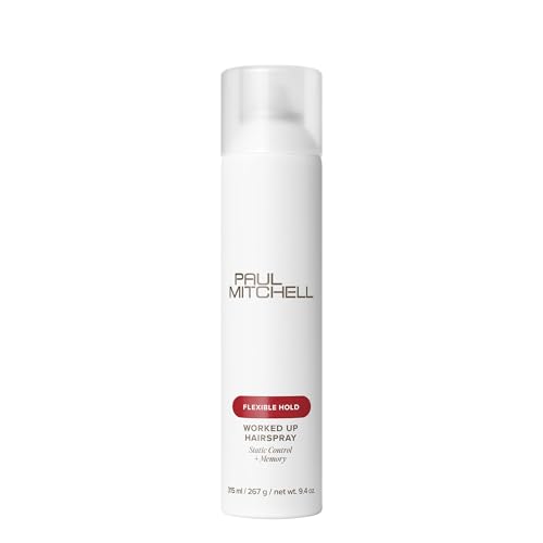 Paul Mitchell Worked Up Hairspray - Flexible Hold & Static Control 9.4 oz