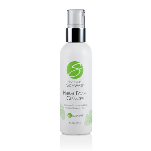 Herbal Foaming Facial Cleanser Oil-Free Non-Irritating Skin Care
