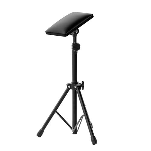 Adjustable Tattoo Arm Rest with 180° Tilt and Soft Sponge Pad for Studio