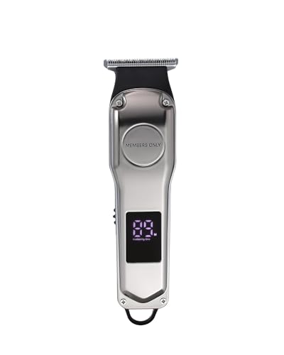 Members Only 7-Piece Cordless T-Blade Hair Trimmer for Beard & Grooming