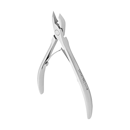 STALEKS PRO Expert 90 5mm Professional Cuticle Nippers ? Stainless Steel Skin Nippers for Manicure