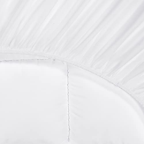 Queen Down Illusion Hypoallergenic Mattress Topper - White
