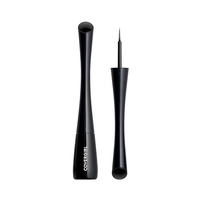 COVERGIRL Get In Line Liquid Eyeliner, Black Vinyl, 0.08 Fl oz
