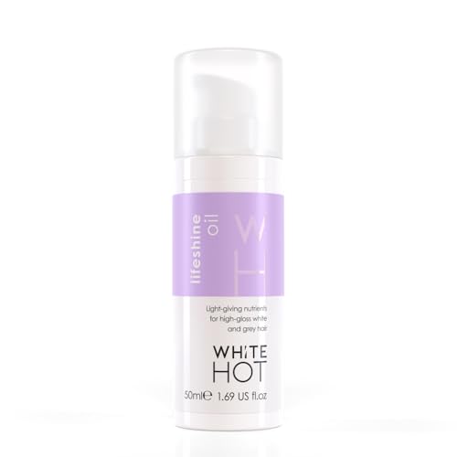 White Hot Styling Life Shine Hair Oil 50ml - Nourishing Hair Treatment