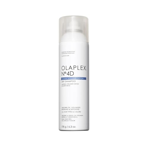Olaplex No. 4D Clean Weightless Volume Dry Shampoo, Detoxifies Scalp, Neutralizes Odor, Leaves Hair Feeling Clean, For All Hair Types