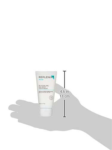 Replenix 10% BP Acne Gel – Medical-Grade Benzoyl Peroxide Spot Treatment (2 oz) – Variation: 10% Gel
