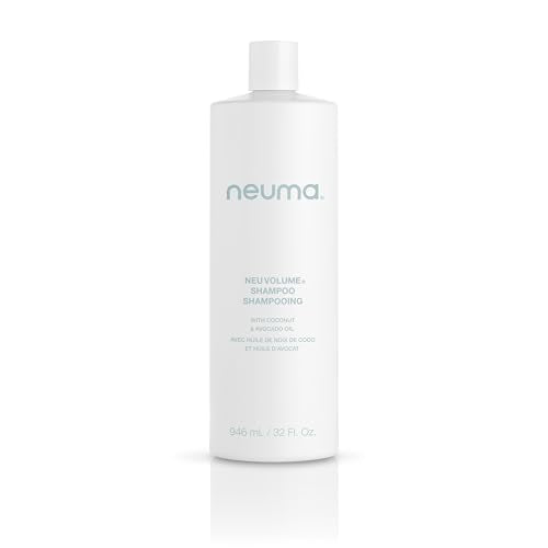 Neuma Sulfate-Free Volumizing Shampoo for Fine Thin Hair - 32 Fl Oz - Thickening & Color-Safe, Vegan
