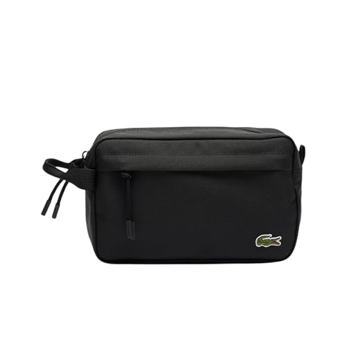 Lacoste Neocroc Unisex Toiletry Bag - Black, One Size