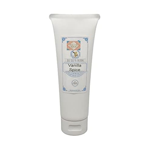 Lu Lu's Suds Handmade All Natural Goat Milk Moisturizing Body Lotion (8oz, Vanilla Spice)